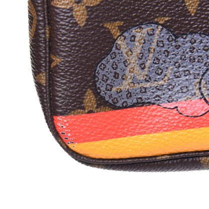 Louis Vuitton Monogram 2015 Christmas Animation Mini Pochette Accessories 10 of 11