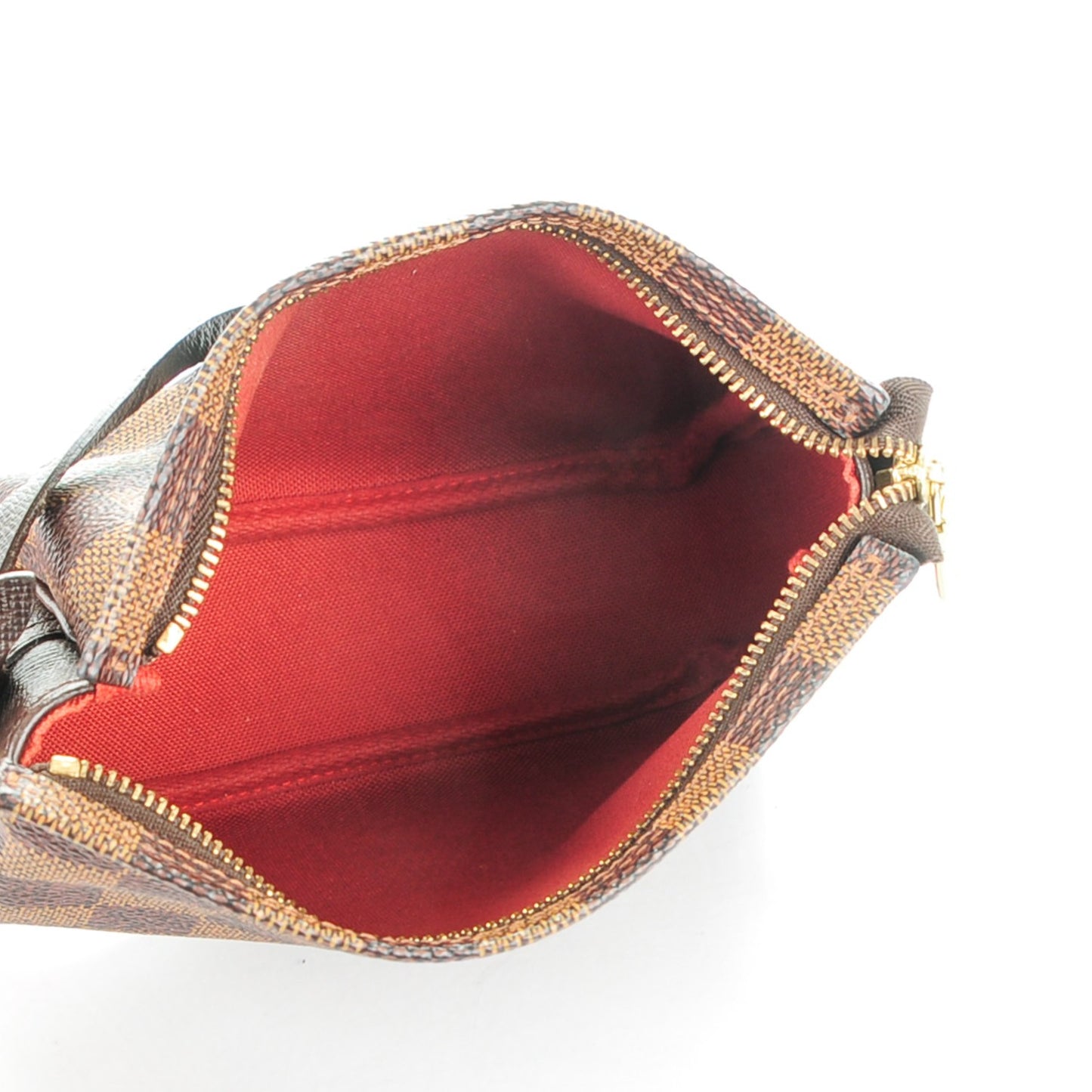 Damier Ebene Trousse Make Up Bag Pochette