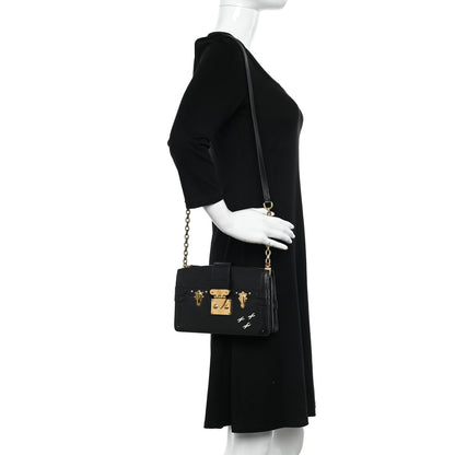 Louis Vuitton Epi Trunk Clutch Black 2 of 12