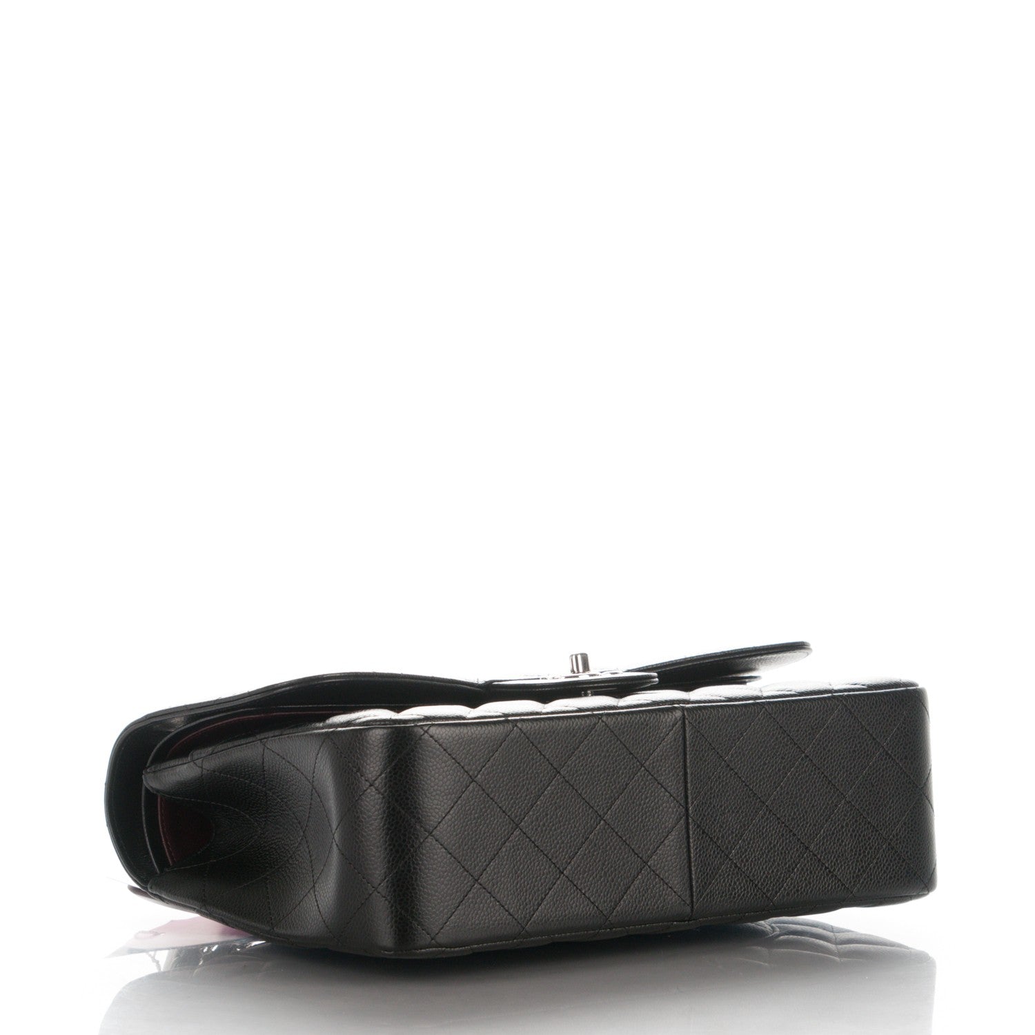Chanel Caviar Quilted Jumbo Double Flap Black 4 of 7