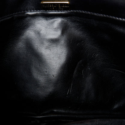 Bottega Veneta Nappa Intrecciato Flap Tassel Clutch Black 11 of 11