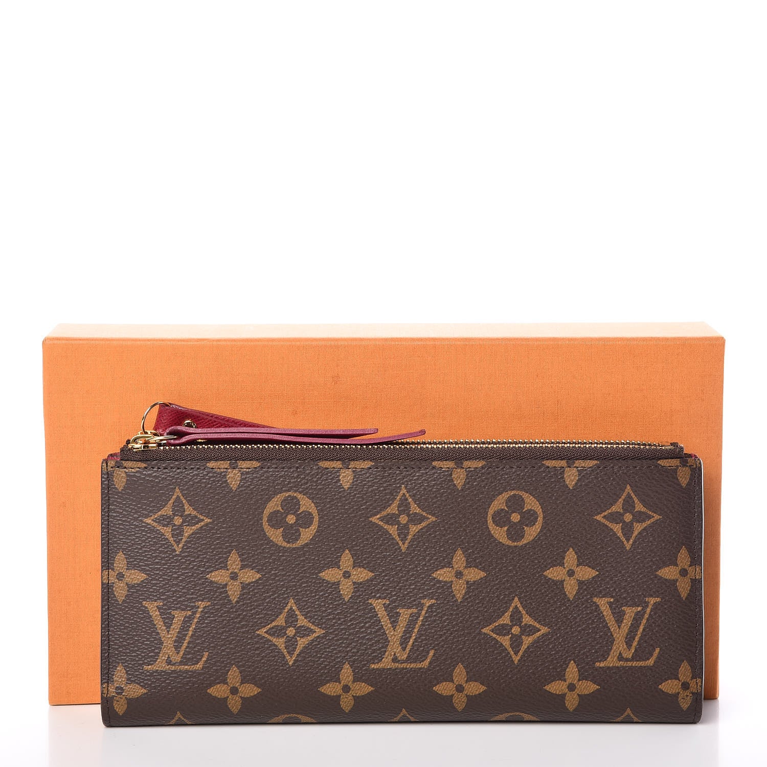 Louis Vuitton Monogram Adele Wallet Fuchsia 7 of 7