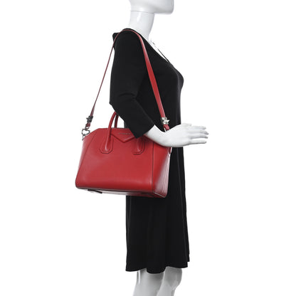 Givenchy Sugar Goatskin Small Antigona Vermillon 2 of 10