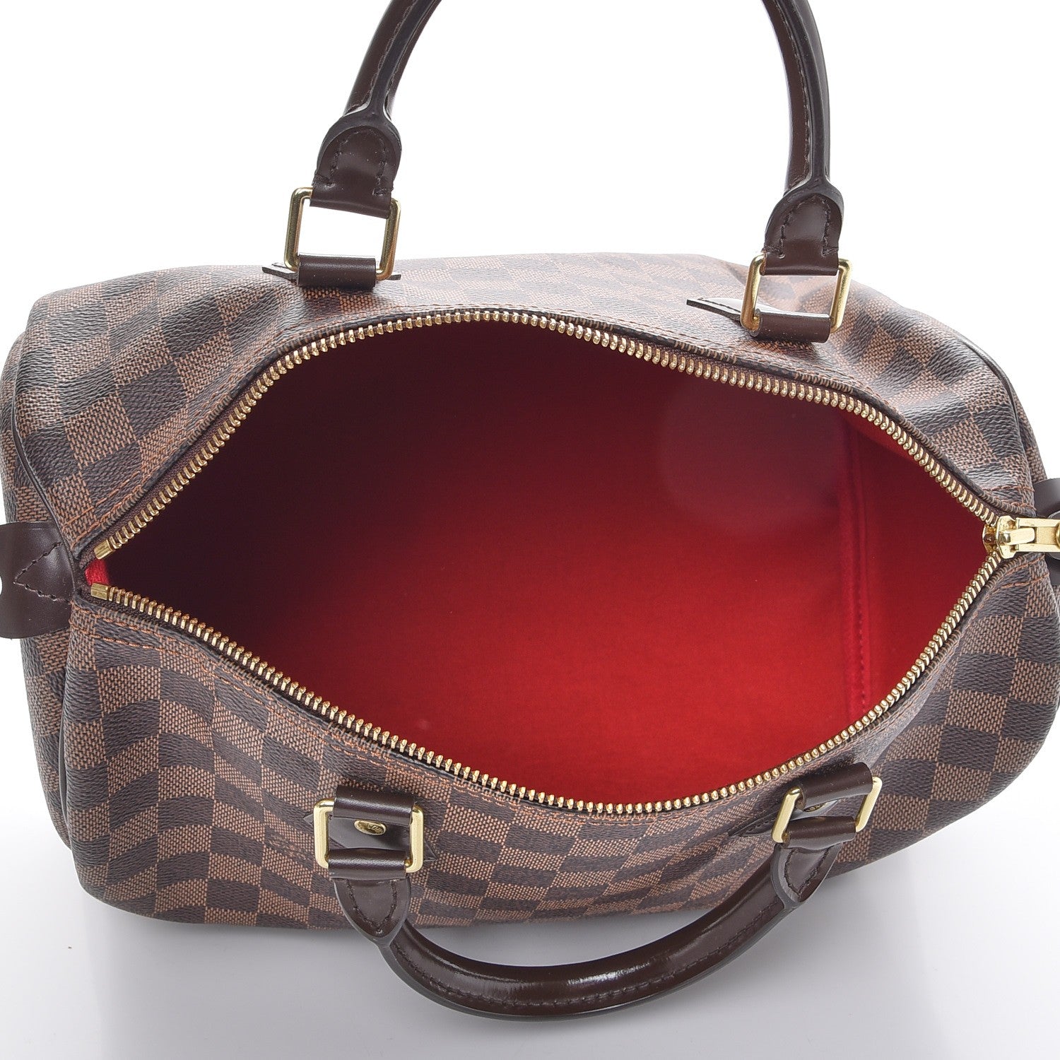 Louis Vuitton Damier Ebene Speedy 30 5 of 8