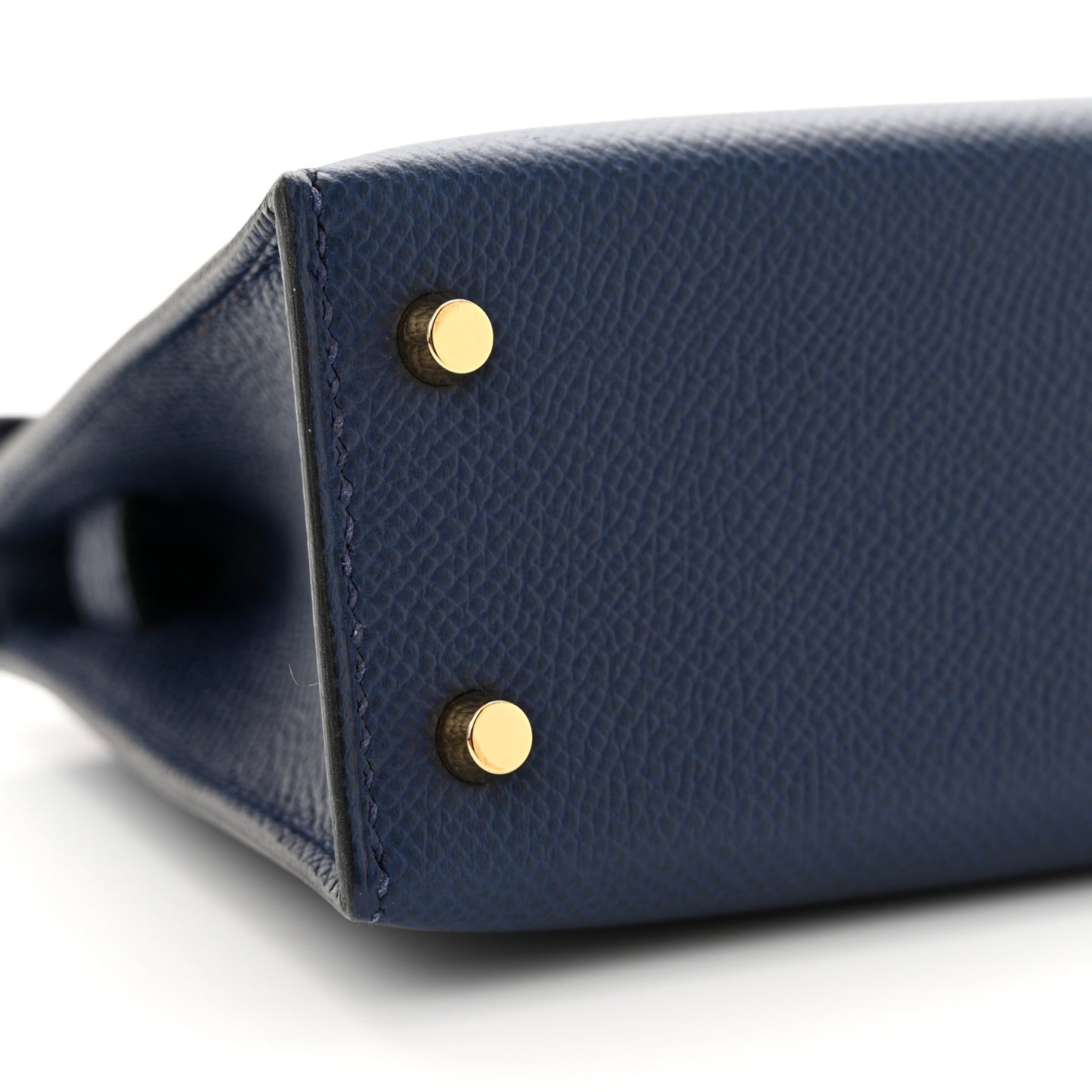 Epsom Mini Kelly Sellier 20 Bleu Navy