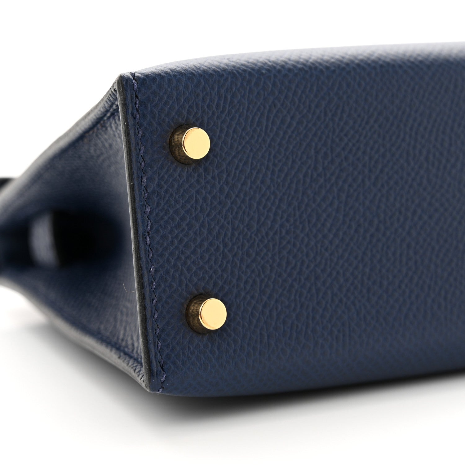 Hermes Epsom Mini Kelly Sellier 20 Bleu Navy 9 of 13