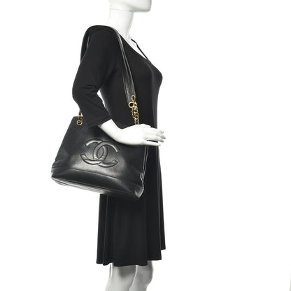 Chanel Lambskin CC Shoulder Bag Black 2 of 20
