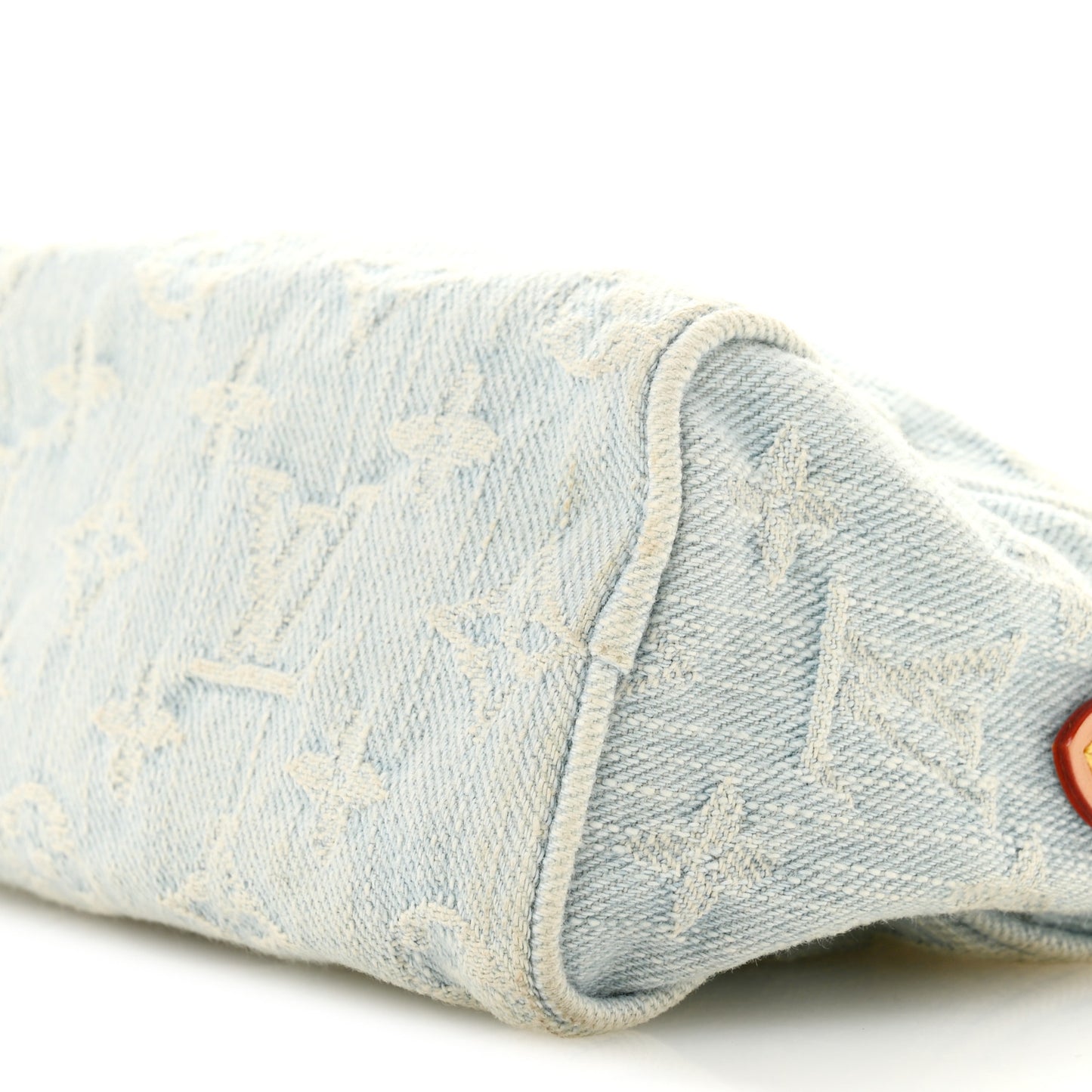 Monogram Denim Nano Speedy Sky Blue