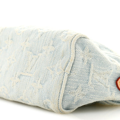 Louis Vuitton Monogram Denim Nano Speedy Sky Blue 8 of 12
