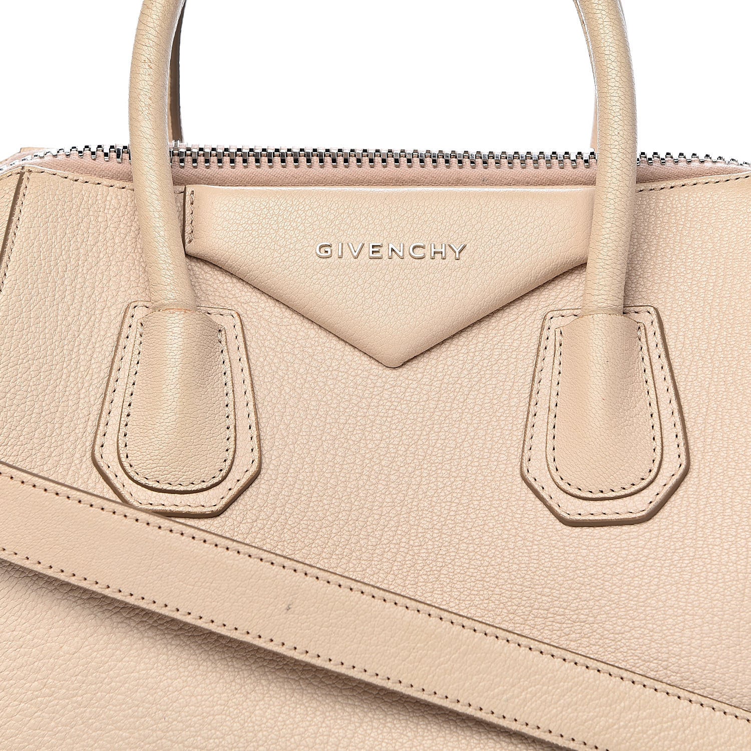Givenchy Sugar Goatskin Small Antigona Nude Pink 21 of 21