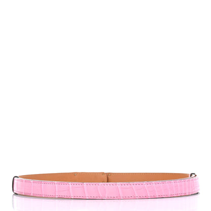 Hermes Matte Alligator Kelly Belt 5P Pink 2 of 3
