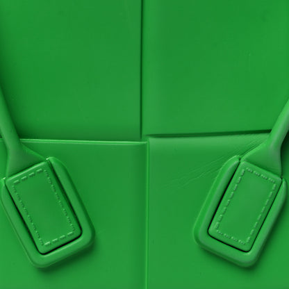 Bottega Veneta Rubber Maxi Intrecciato Mini Arco Grass 7 of 9