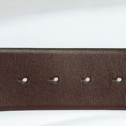 Chanel Calfskin CC Belt 90 36 Dark Brown 8 of 9