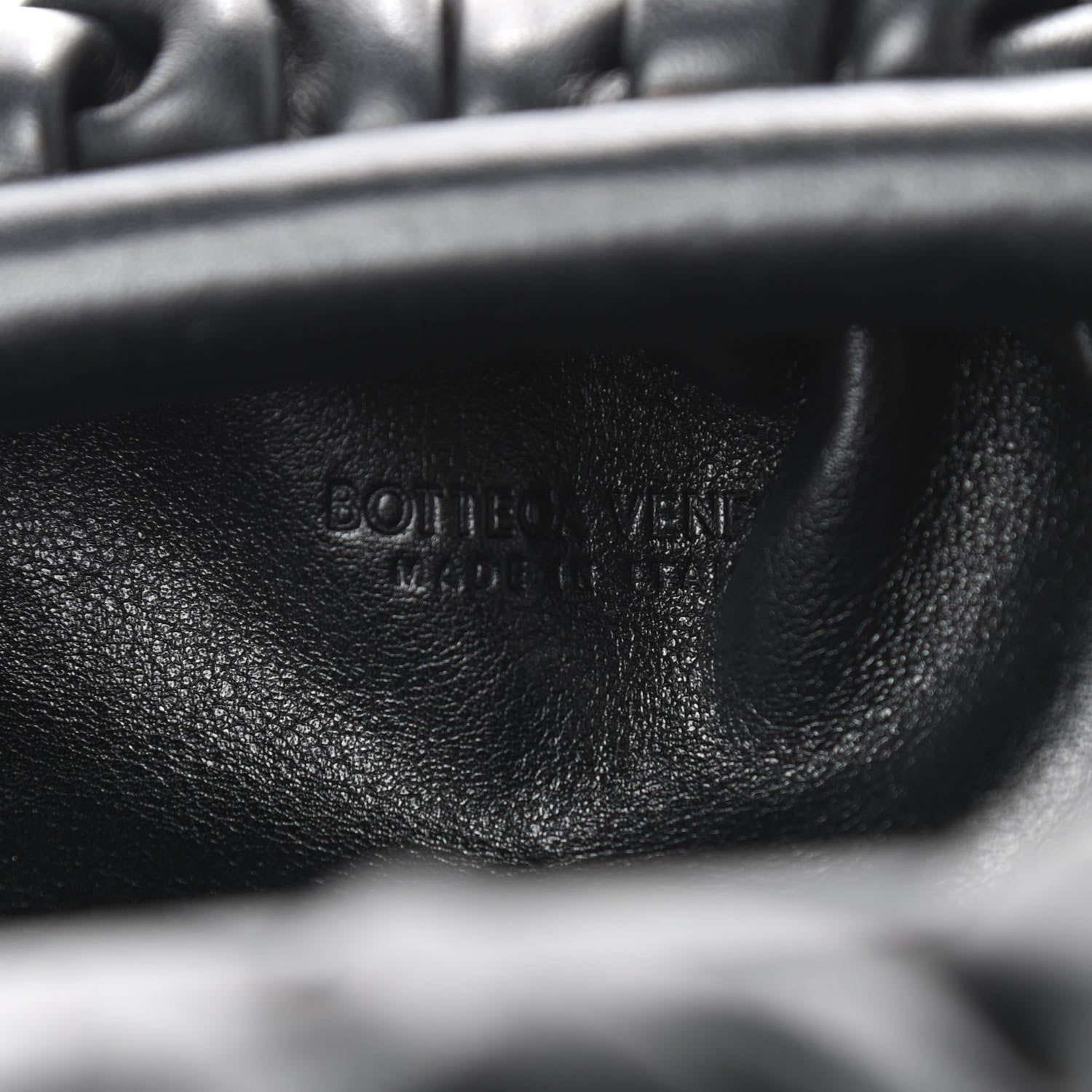Bottega Veneta Butter Calfskin The Mini Pouch Black 6 of 9