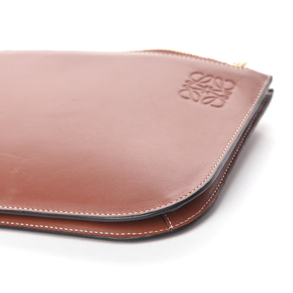 Loewe Calfskin Gate Double Zip Pouch Crossbody Brick 11 of 14