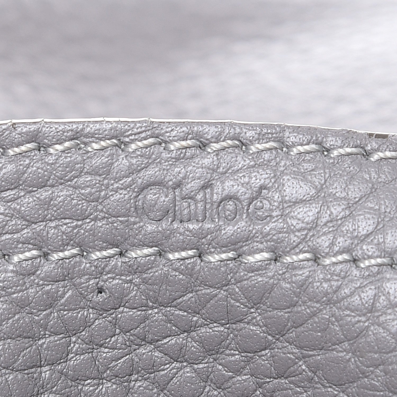 Chloe Calfskin Medium Marcie Round Crossbody Bag Cashmere Grey 7 of 8