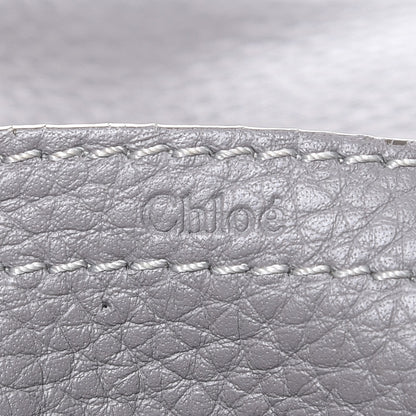 Chloe Calfskin Medium Marcie Round Crossbody Bag Cashmere Grey 7 of 8
