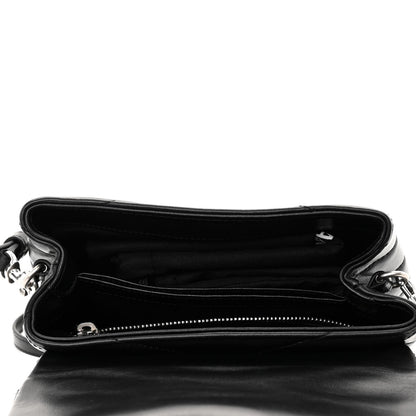 Saint Laurent Calfskin Y Quilted Monogram Toy Loulou Crossbody Bag Black 11 of 12