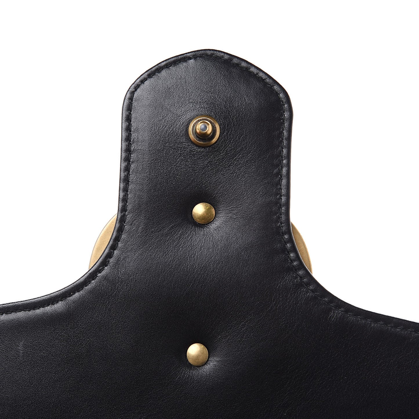 Calfskin Matelasse Medium GG Marmont Shoulder Bag Black
