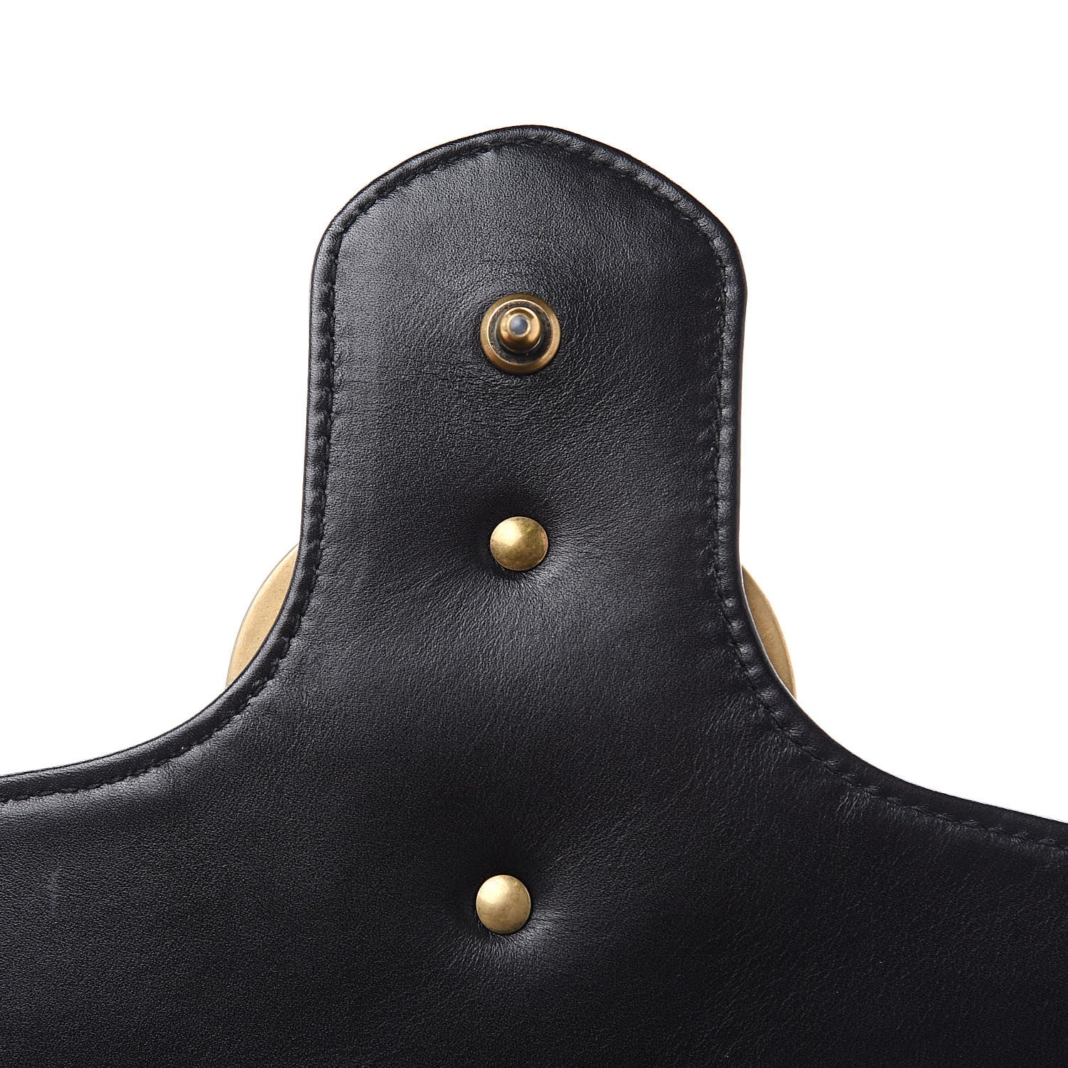 Gucci Calfskin Matelasse Medium GG Marmont Shoulder Bag Black 13 of 13