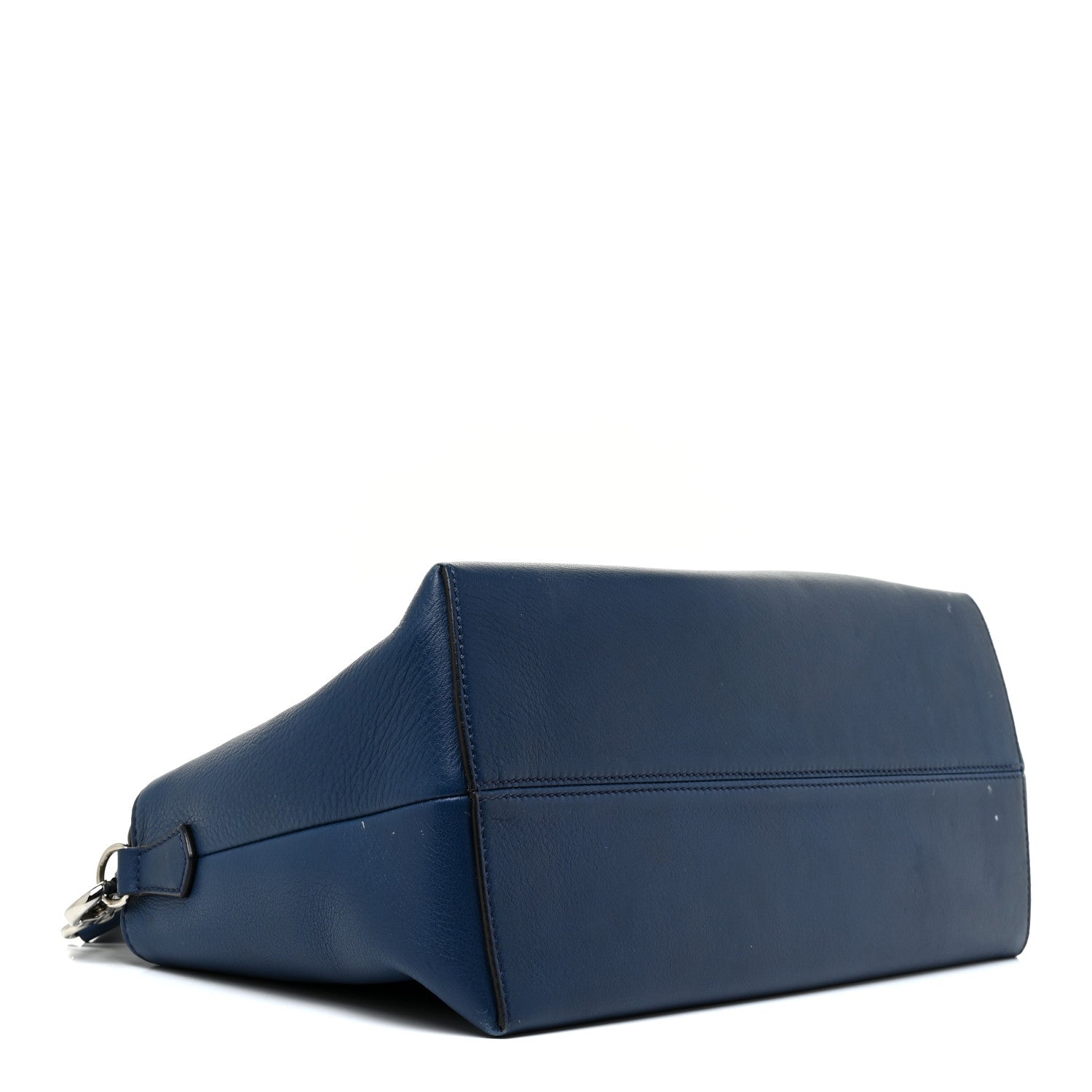 Fendi Vitello Dolce Marmol Large By The Way Boston Bag Blue 4 of 23