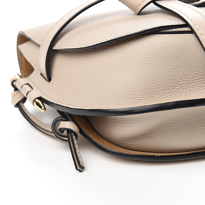 Loewe Grained Calfskin Small Gate Crossbody Bag Light Oat 5 of 7