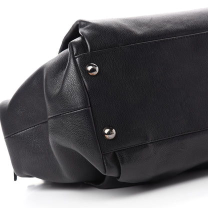 Chanel Caviar Large CC Tuck Tote Black 6 of 10