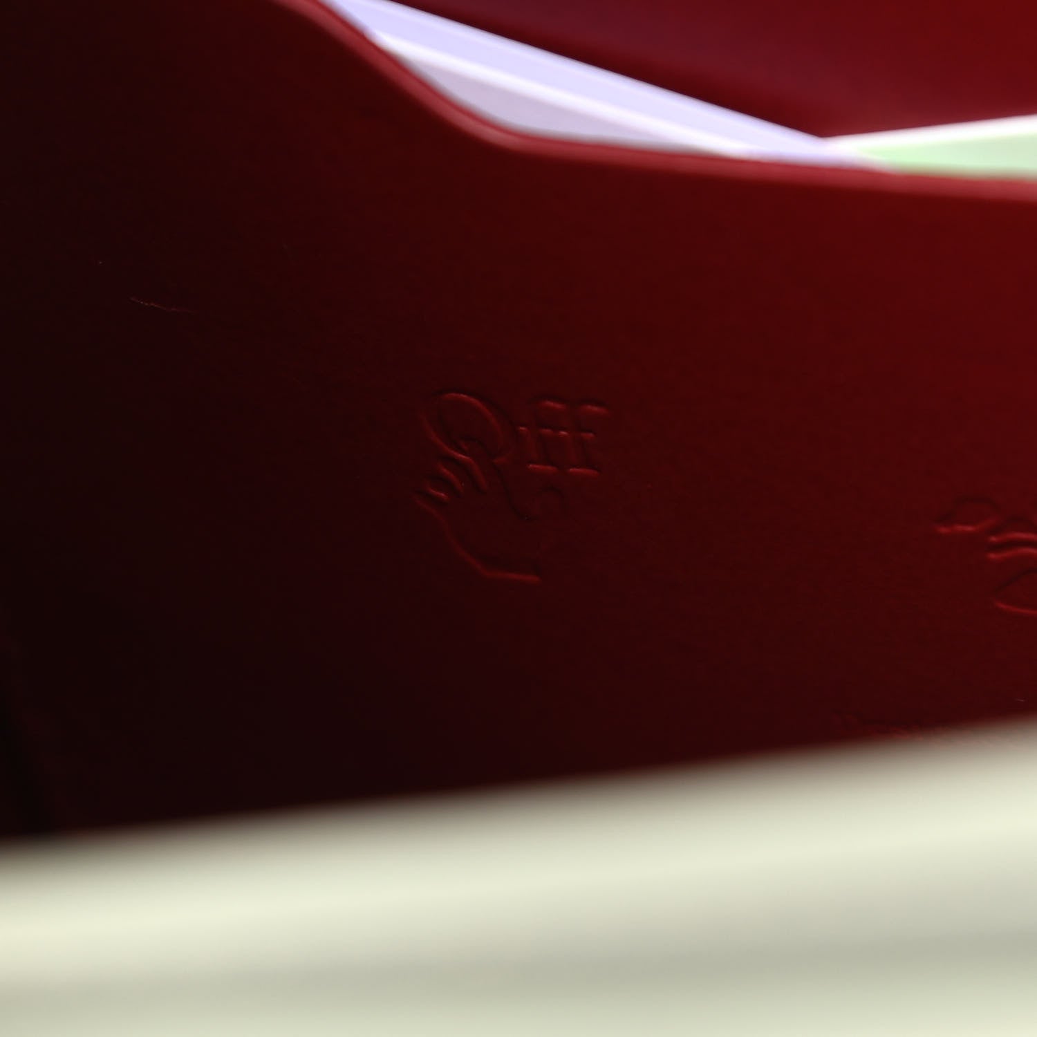 Off-White Calfskin Diagonal Quilted Jitney 1.4 Shoulder Bag Green 6 of 13