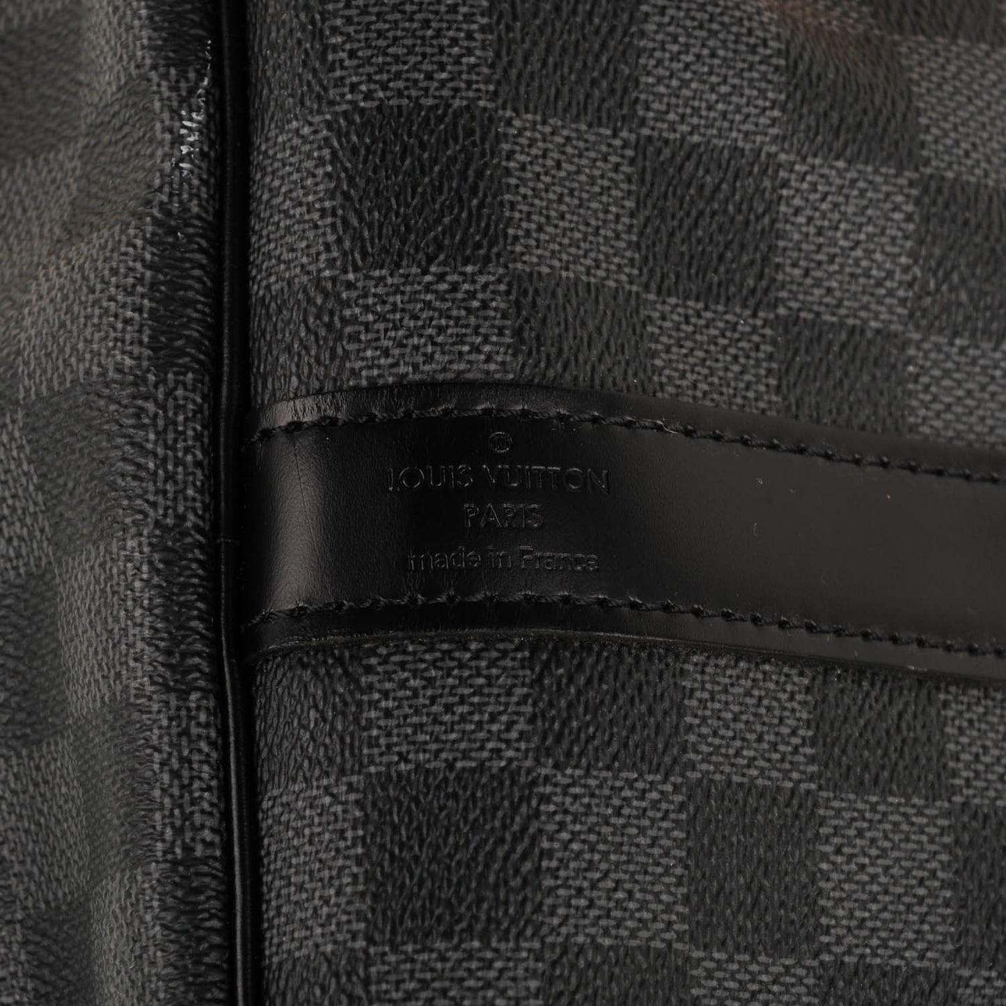 Damier Graphite Keepall Bandouliere 55