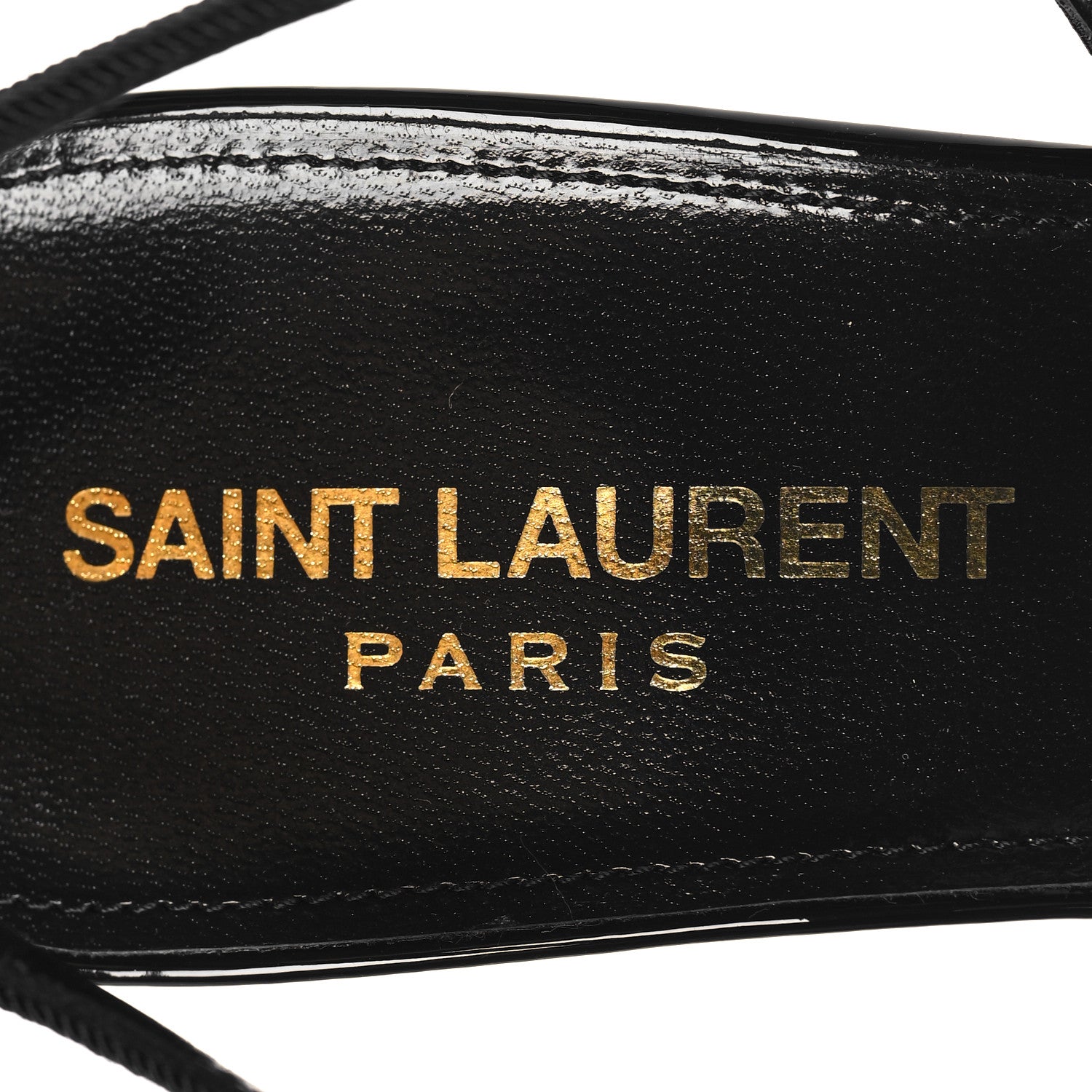 Saint Laurent Grosgrain Anais 95 Bow Sligback Pumps 38.5 Black 8 of 8