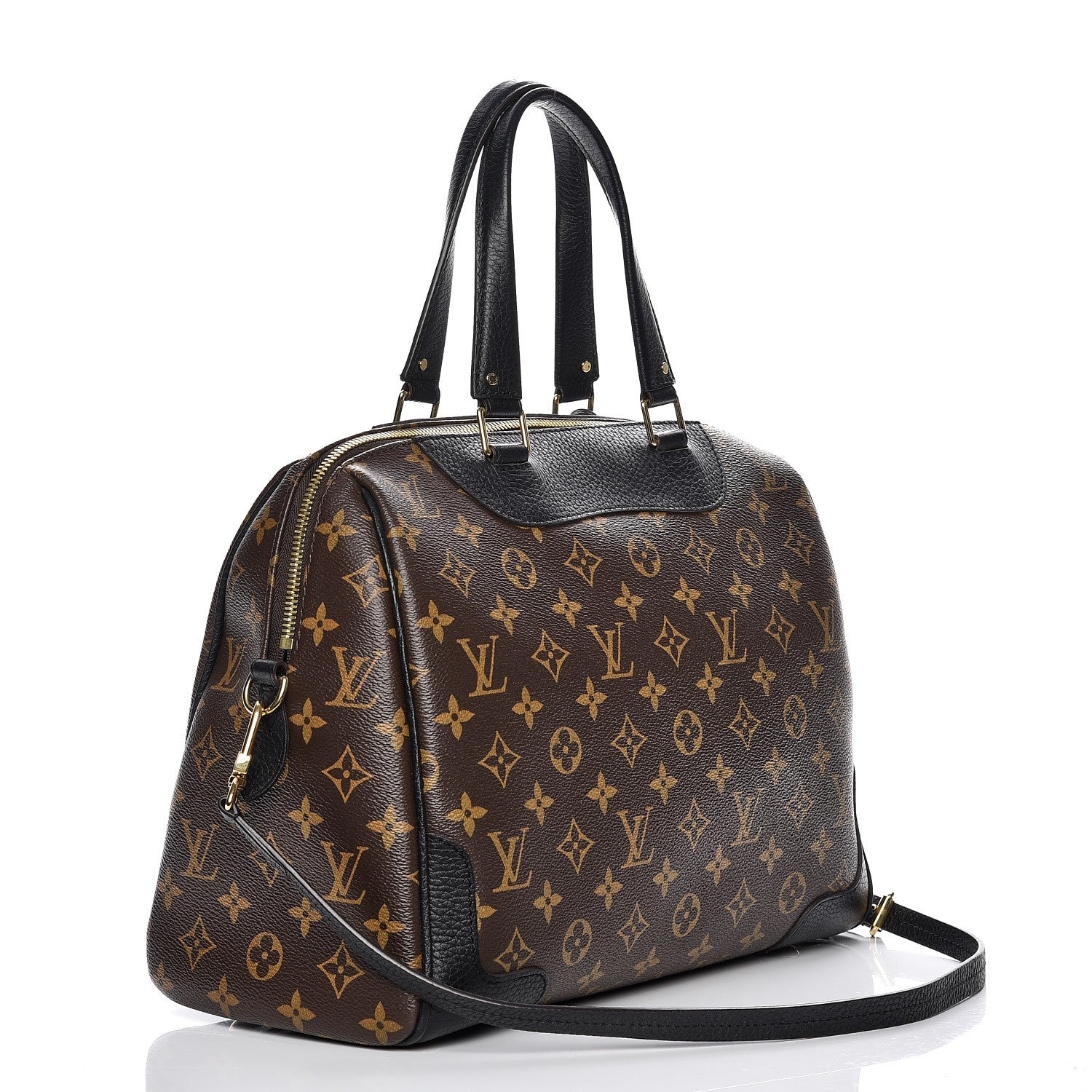 Louis Vuitton Monogram Retiro NM Black 4 of 10