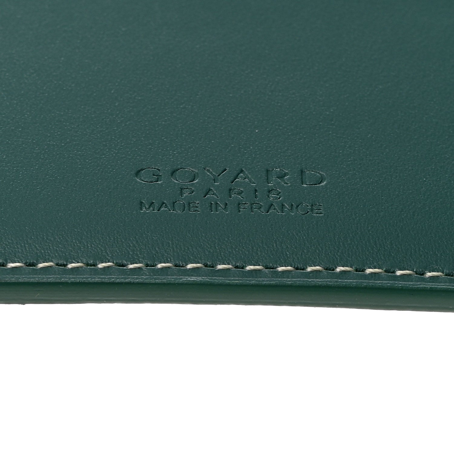 Goyard Goyardine Bi-Fold Victoire PM Wallet Green 6 of 7