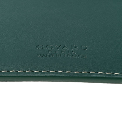 Goyard Goyardine Bi-Fold Victoire PM Wallet Green 6 of 7