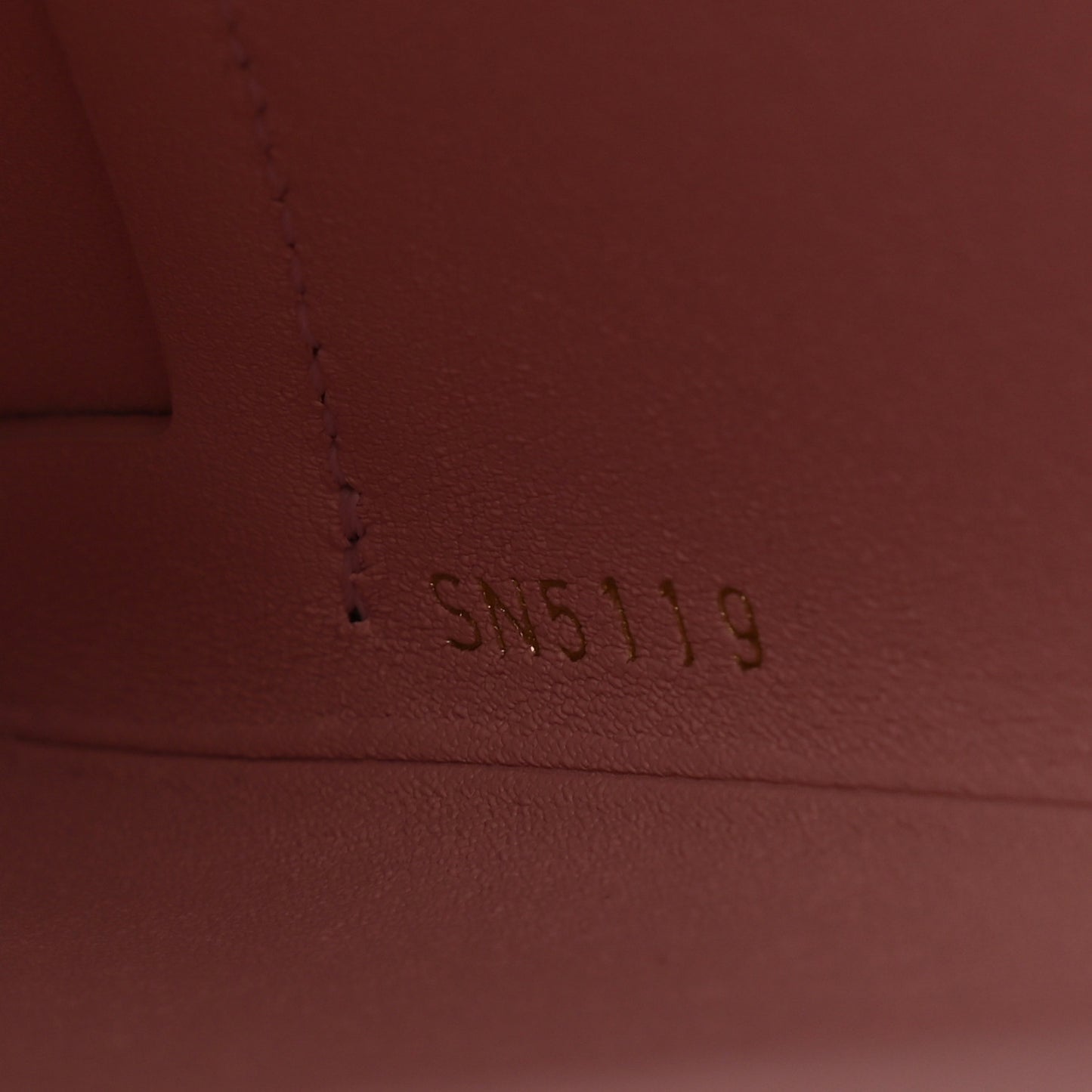 Monogram Large Kirigami Pochette Insert Rose Ballerine