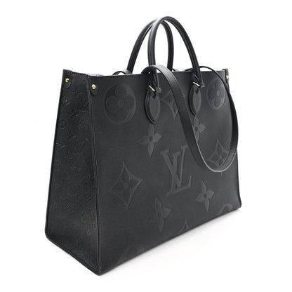 Louis Vuitton Empreinte Monogram Giant Onthego GM Black 2 of 8