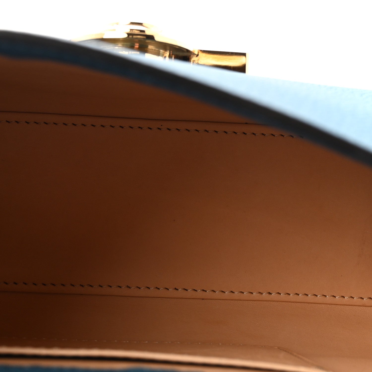Moynat Taurillon Blush Rejane BB Prussian Blue 5 of 9