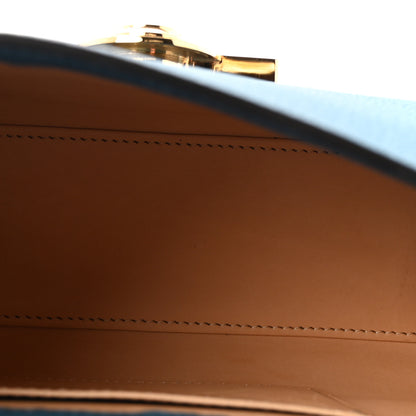 Moynat Taurillon Blush Rejane BB Prussian Blue 5 of 9