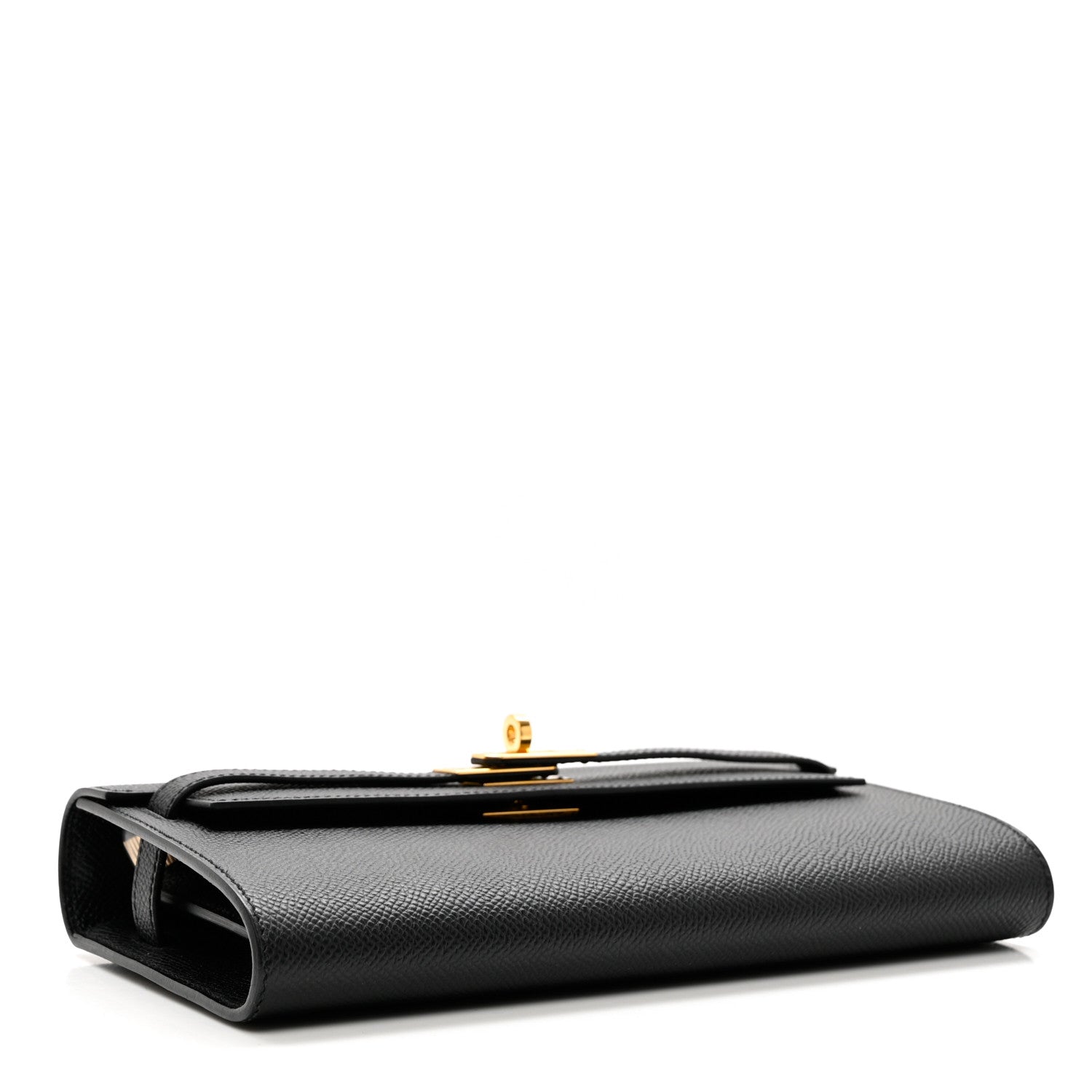 Hermes Epsom Kelly Wallet To Go Black 3 of 6