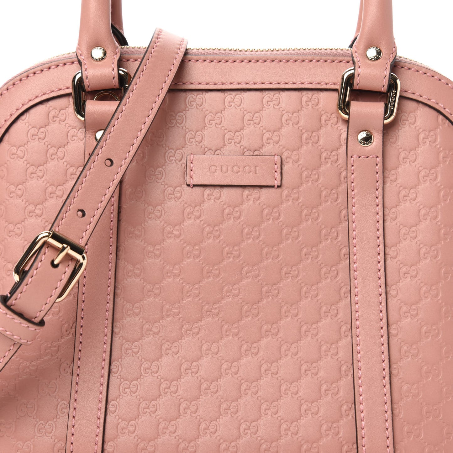 Microguccissima Mini Dome Bag Soft Pink