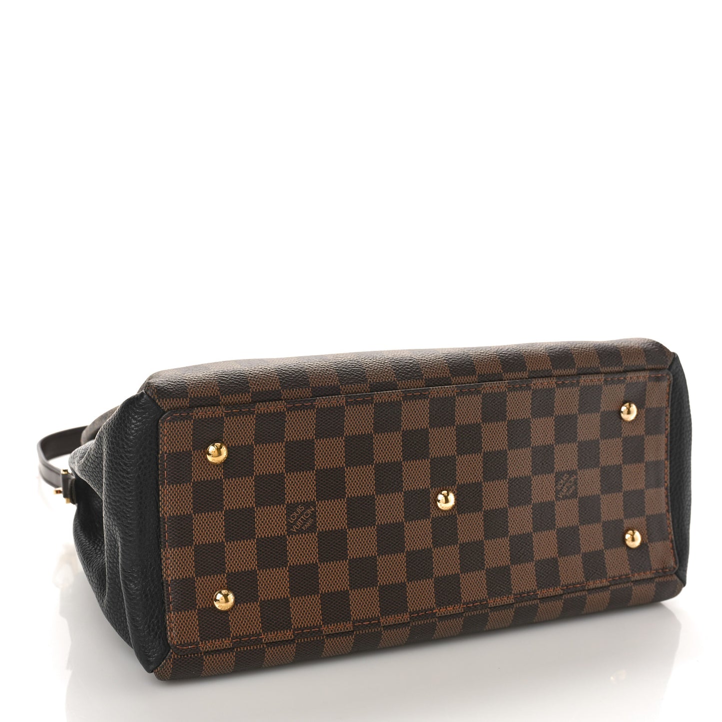 Cuir Taurillon Damier Ebene Normandy Black