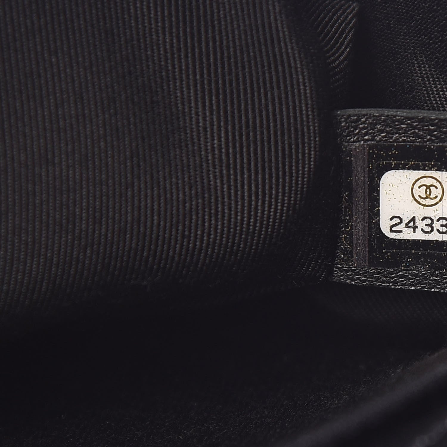 Chanel Lambskin Quilted Medium Boy Flap Black 7 of 13