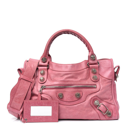 Balenciaga Agneau Giant 21 Silver Hardware City Bubblegum 1 of 5