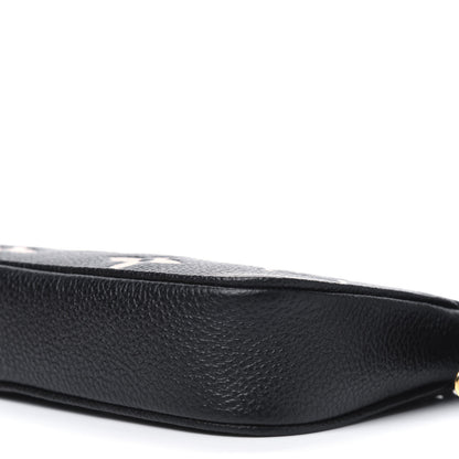 Louis Vuitton Empreinte Monogram Giant Mini Pochette Accessories Black 8 of 9