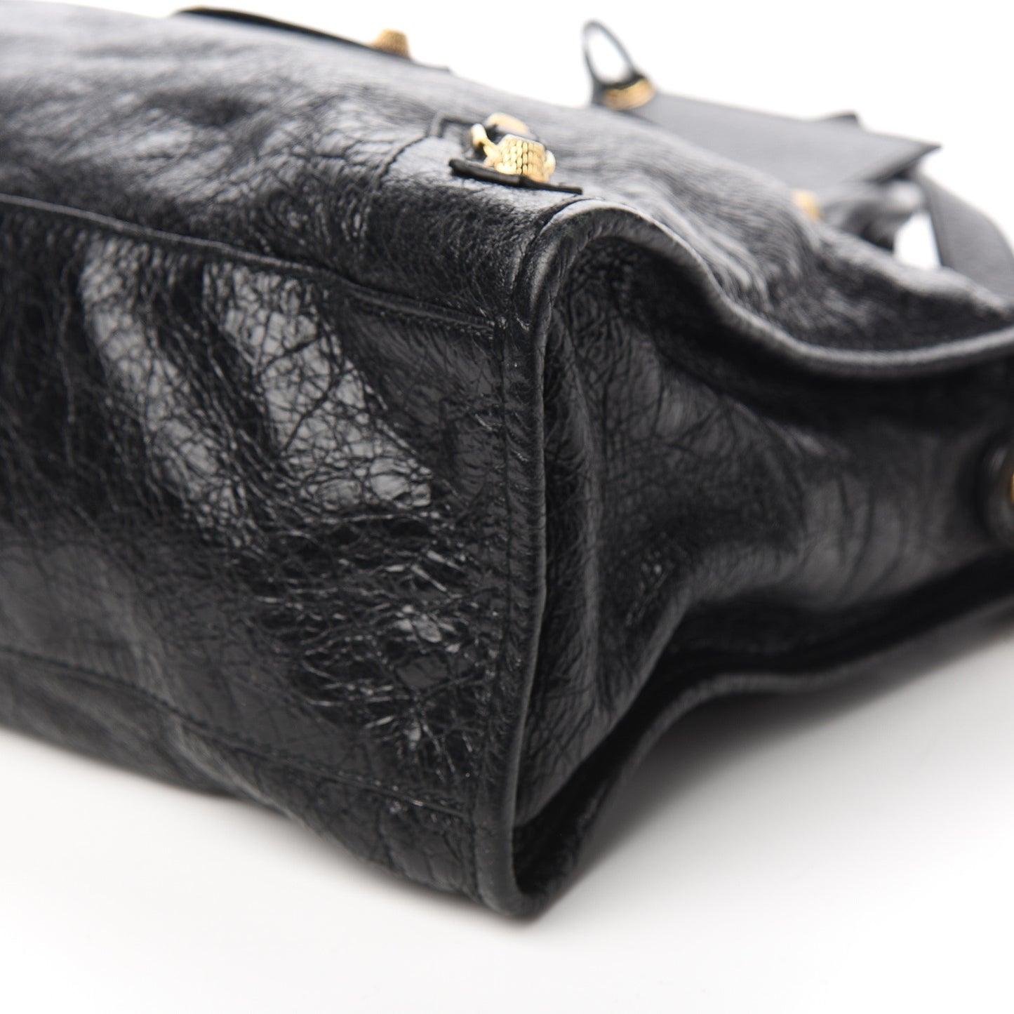 Agneau Giant 12 Gold Hardware City Black