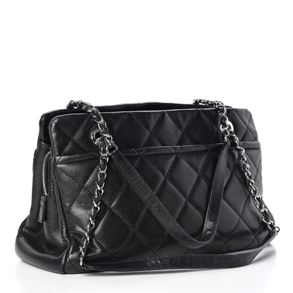 Chanel Caviar Quilted Timeless CC Soft Tote Black 3 of 14