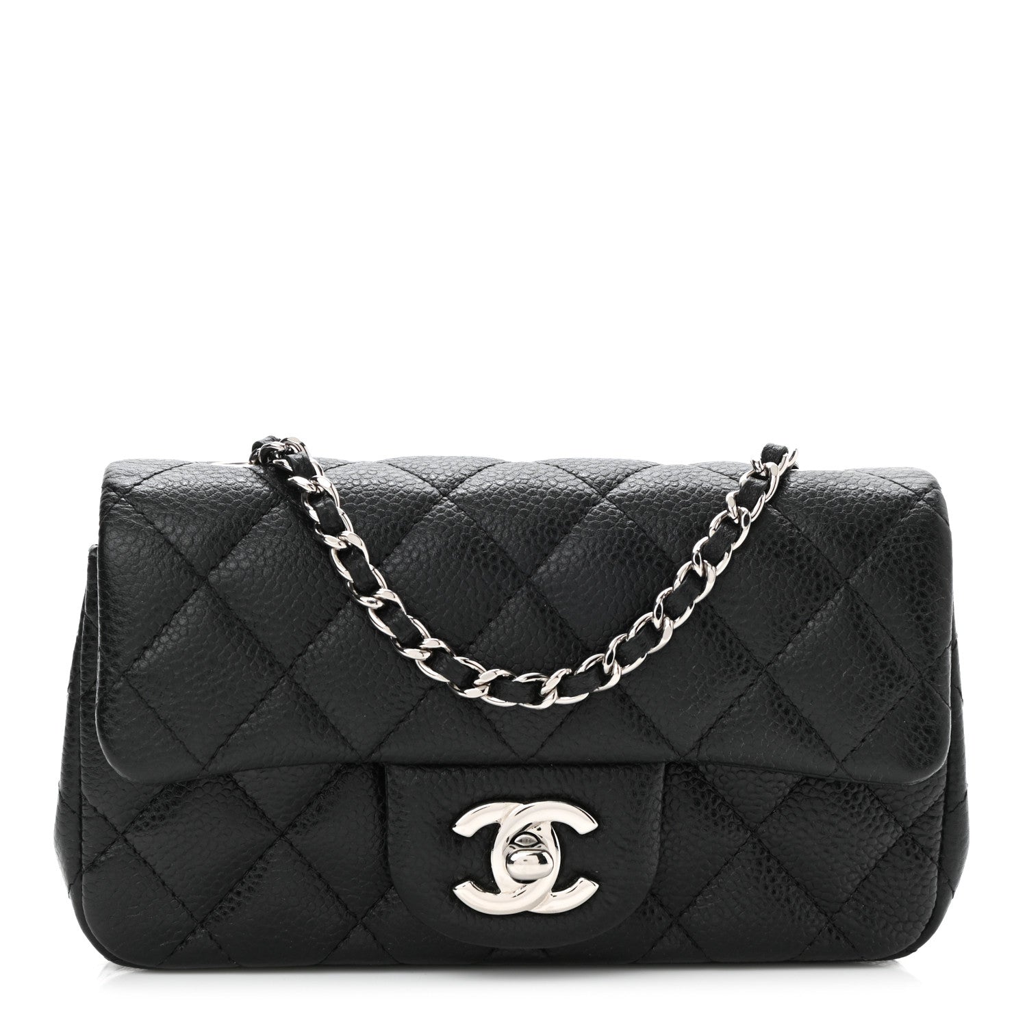 Chanel Caviar Quilted Extra Mini Flap Black 1 of 10