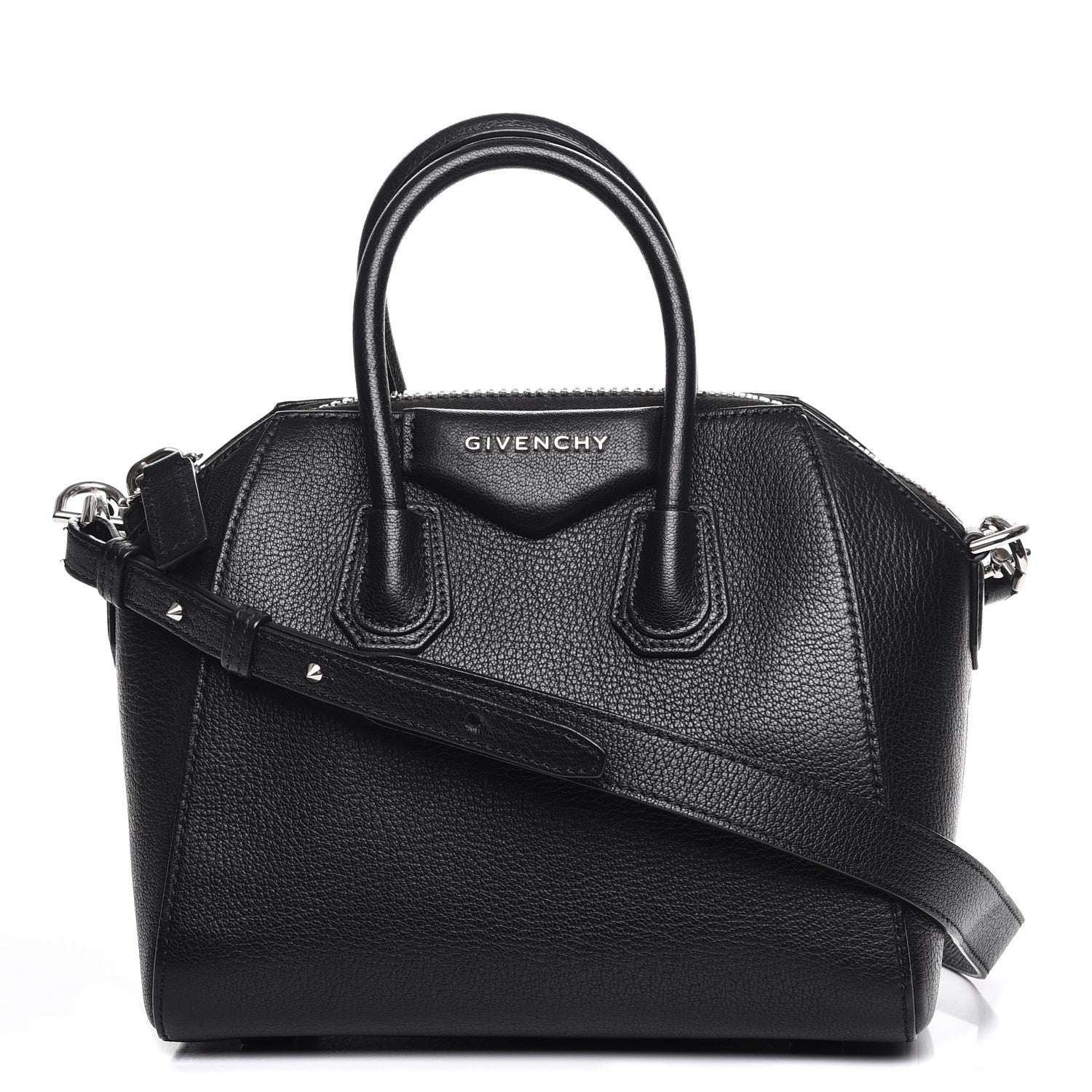 Givenchy Sugar Goatskin Mini Antigona Black 1 of 7