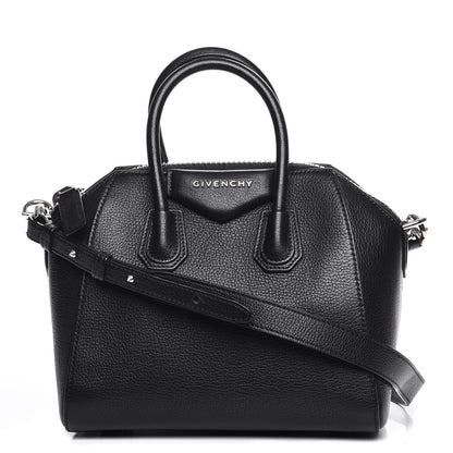 Givenchy Sugar Goatskin Mini Antigona Black 1 of 7