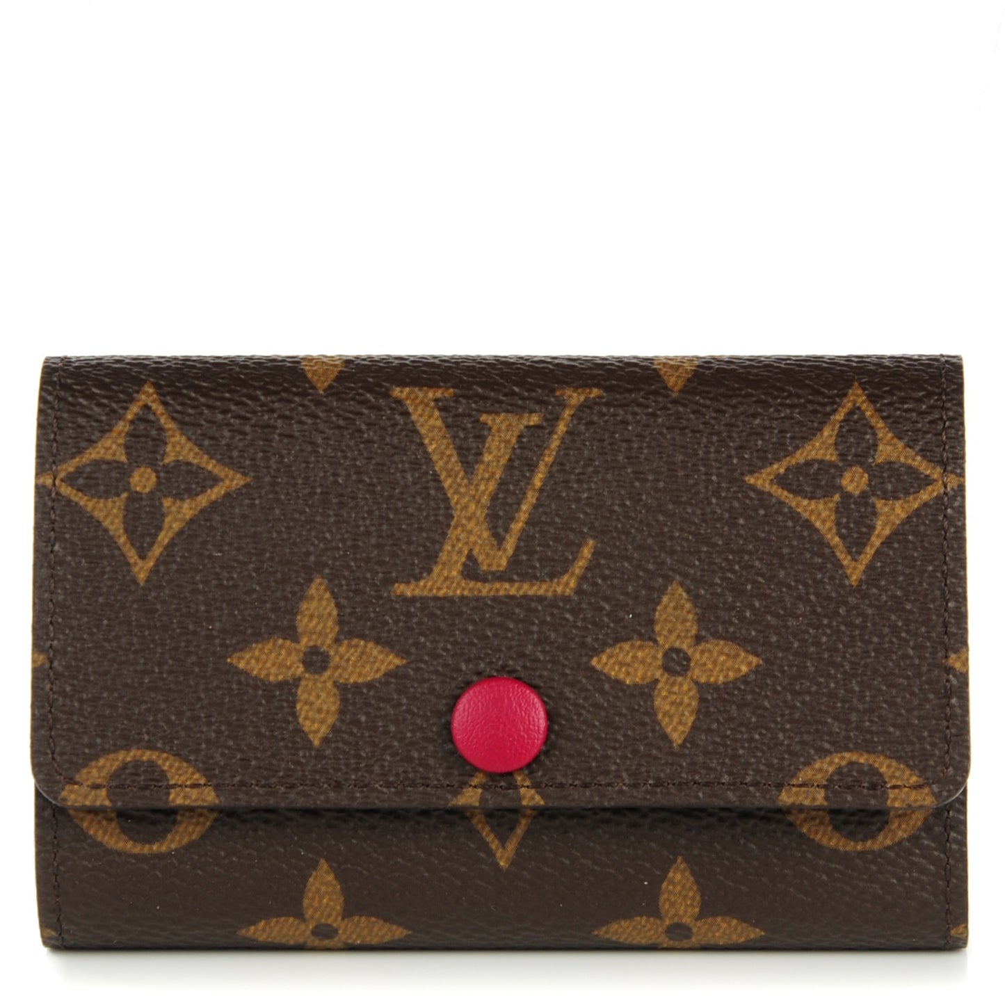 Monogram 6 Key Multicles Holder Fuchsia