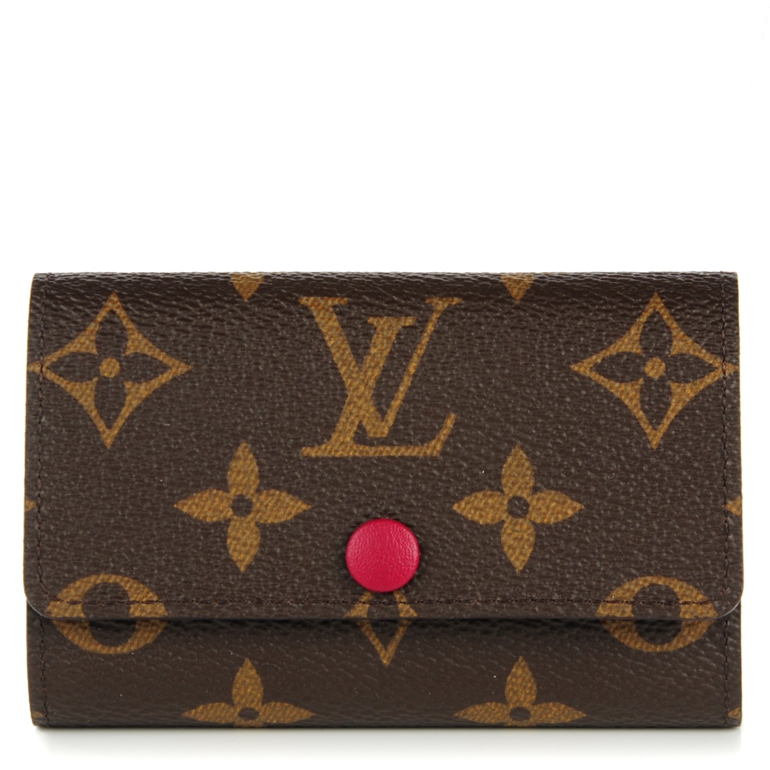 Louis Vuitton Monogram 6 Key Multicles Holder Fuchsia 1 of 7